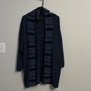 Dark blue cardigan size 2x, worn once
